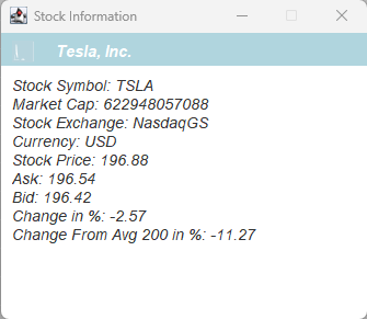stock-information-window